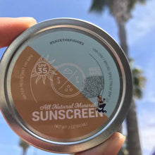 Load image into Gallery viewer, Organic Reef Safe Sunscreen