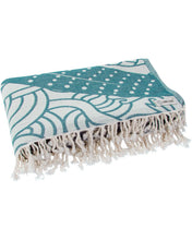 Load image into Gallery viewer, Whale Shark XL Towel Turquoise