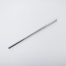 Load image into Gallery viewer, Silver Metal Straw