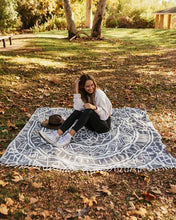 Load image into Gallery viewer, Cool Glacier Mandala XL Towel
