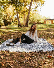 Load image into Gallery viewer, Cool Glacier Mandala XL Towel
