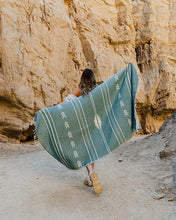 Load image into Gallery viewer, Santa Fe Green Towel
